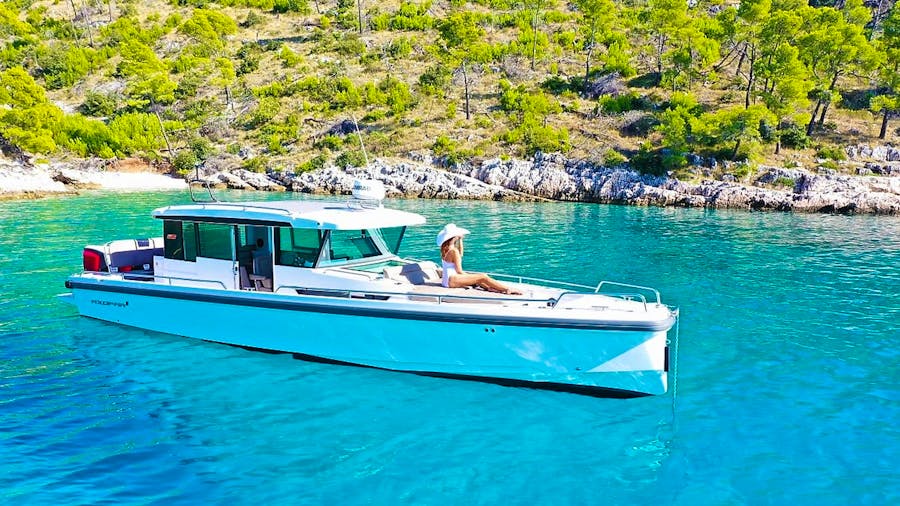 Luxury speedboat option - private sea cave Dubrovnik tour